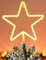 14.5-Inch Christmas Tree Topper Large 5 Point Star Treetop with LED Warm White Lights for Xmas Ornaments and Holiday Seasonal Tree Decorations